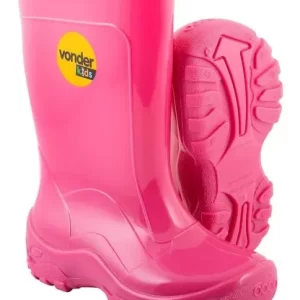 Bota PVC Infantil 24/25 Vonder - Rosa